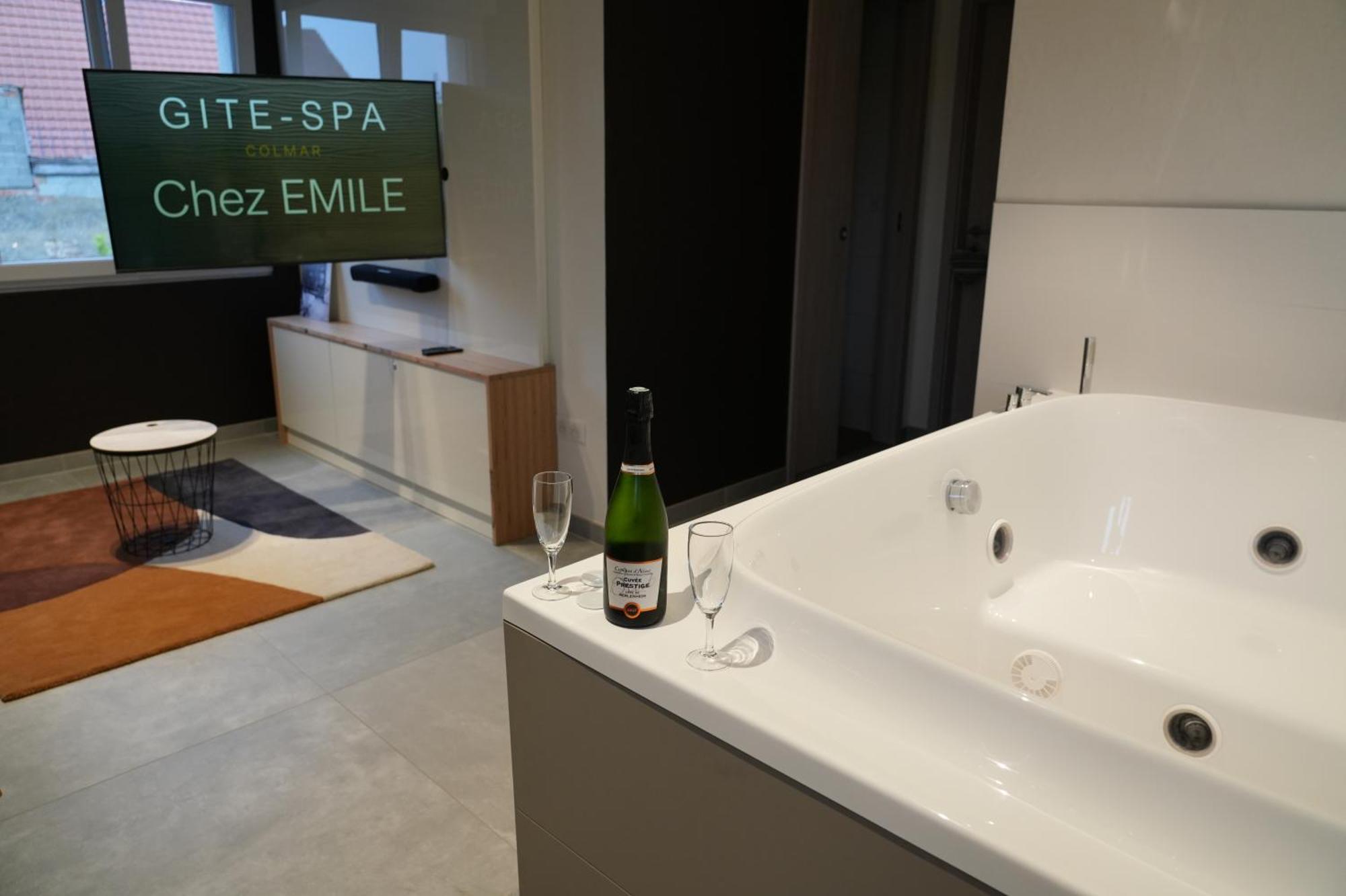 Gite Spa L'Atelier Emile - Spa Privatif - 5 Min Colmar Sainte-Croix-en-Plaine Dış mekan fotoğraf